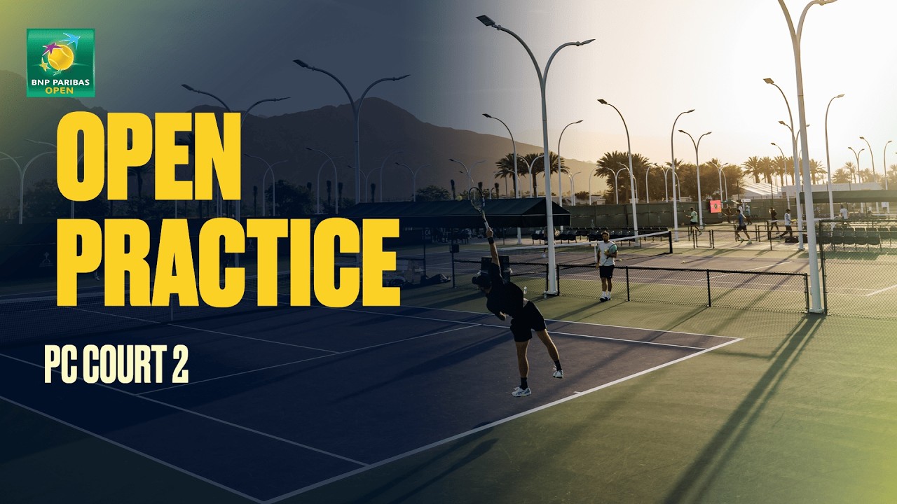 LIVE: Open Practice on PC 1 | BNP Paribas Open 2026 | 03.03.26