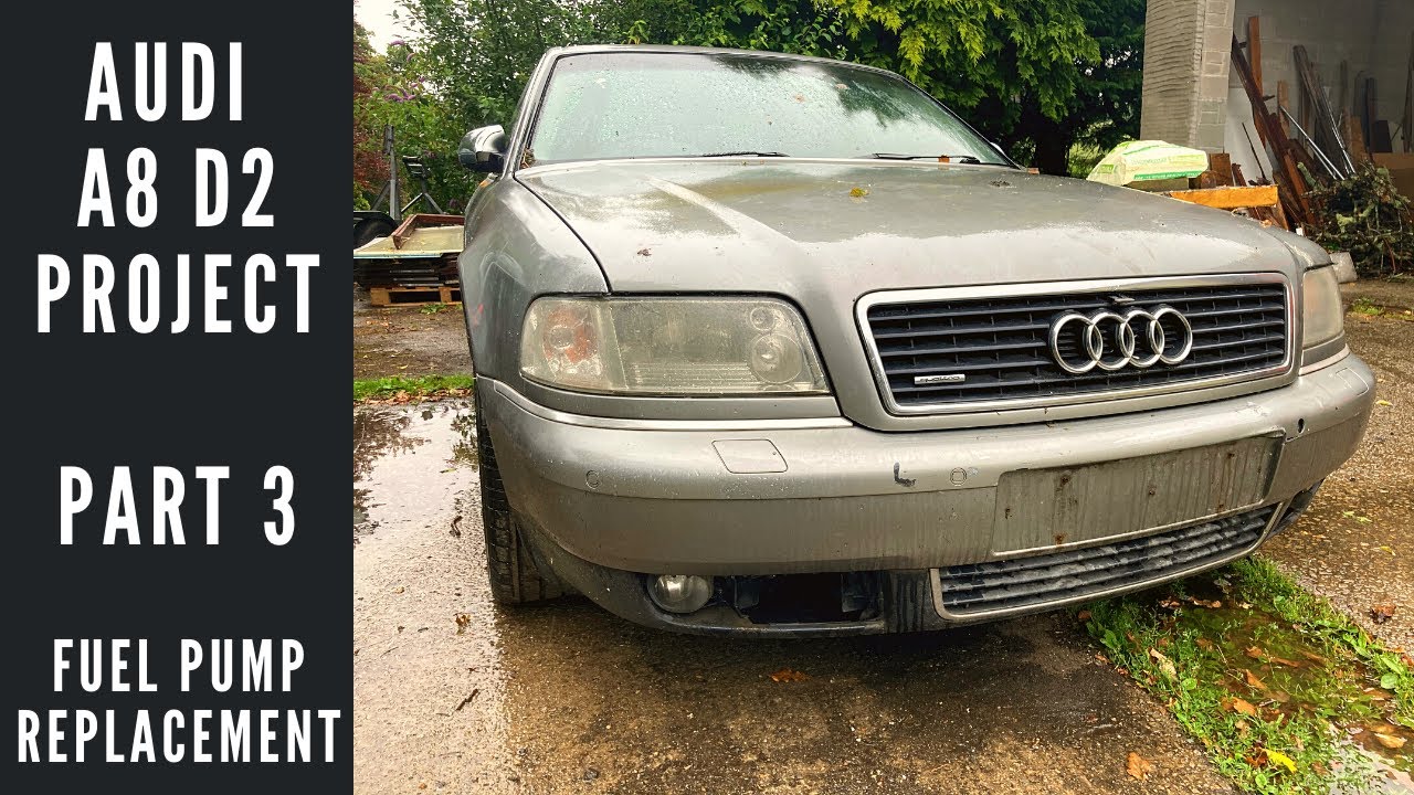 Replacing The Fuel Pump & Reinstalling The Assembly - The Audi A8 Project - Part 3 | JAYP CARS