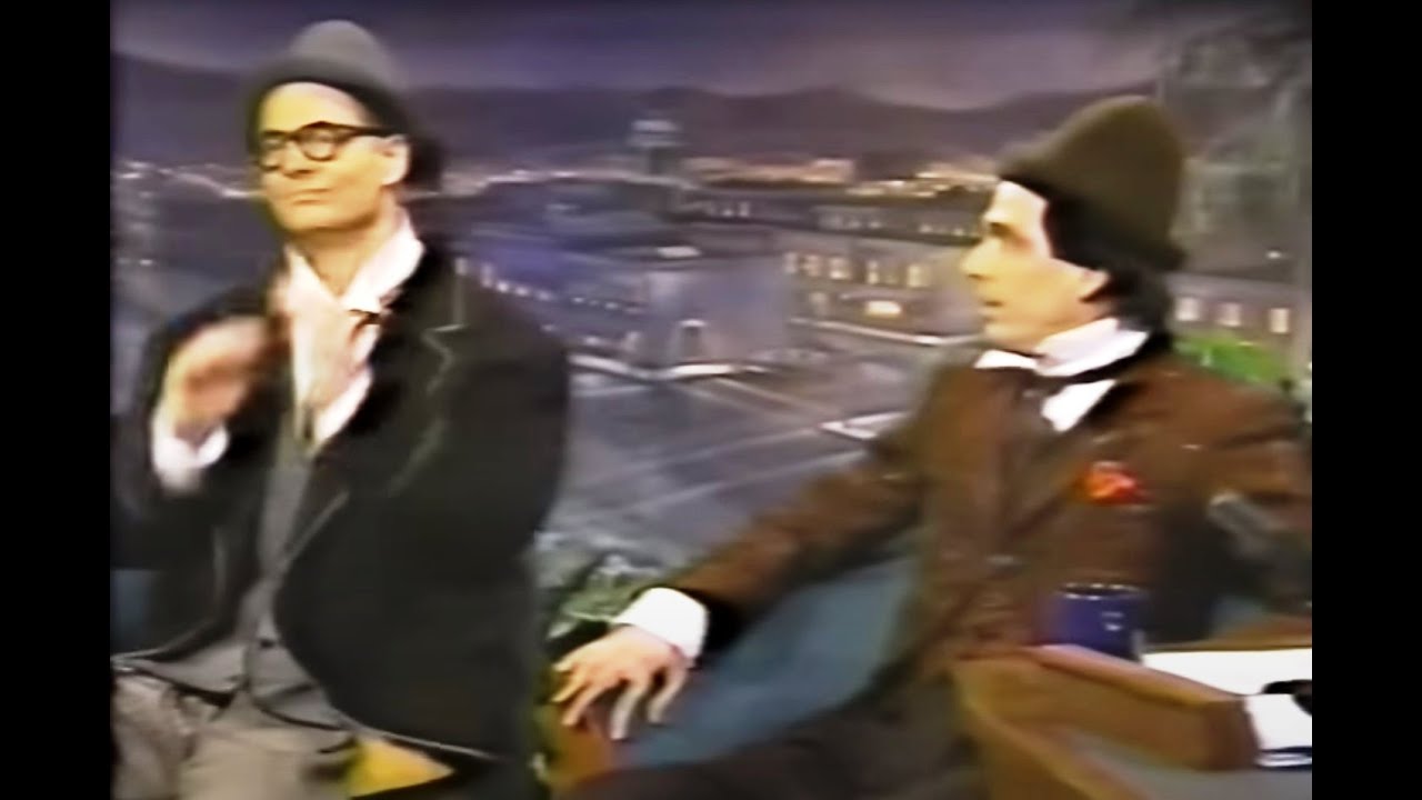 Bill Irwin and David Shiner in a scene from Fool Moon with interview