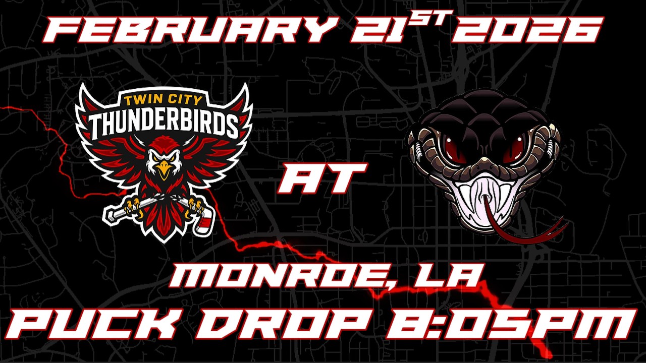 Twin City Thunderbirds vs Monroe Moccasins 2-21-26