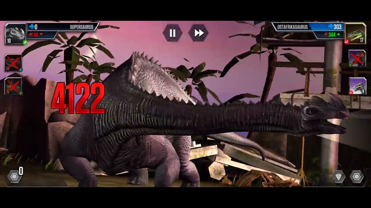 Jurassic World: el juego - Un Protostega, Batalla Desde el Pantano