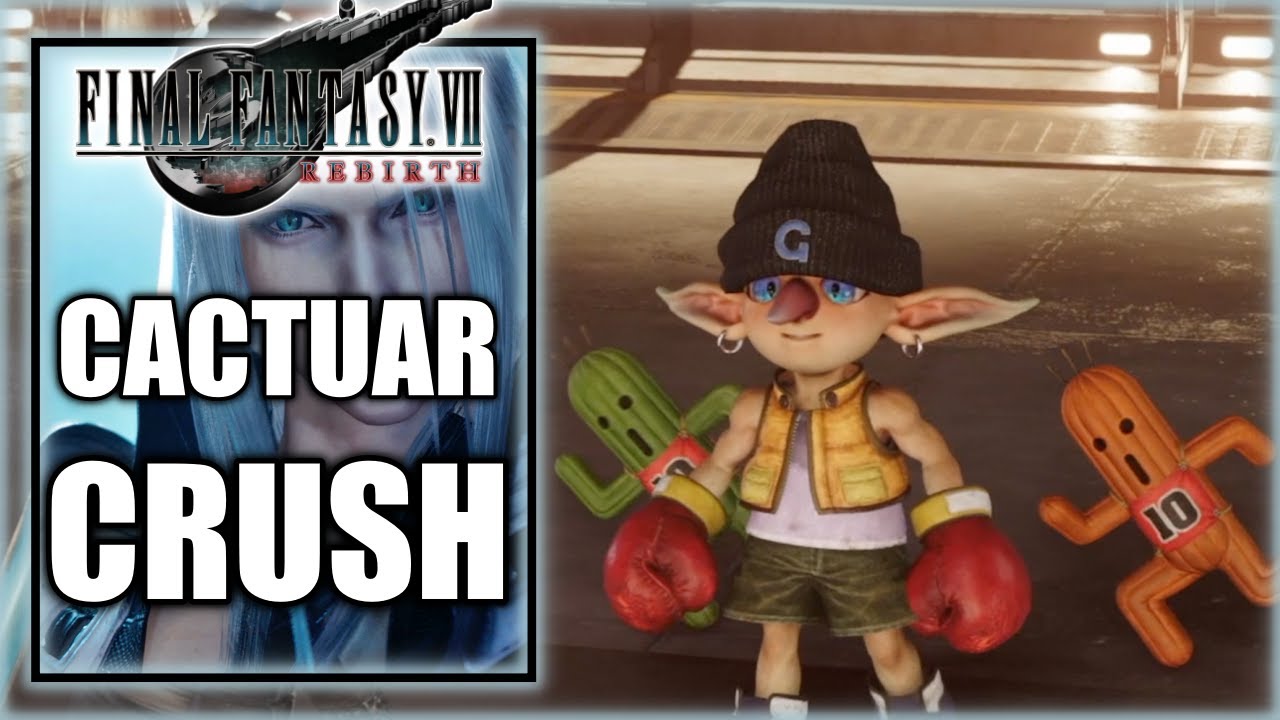 Final Fantasy VII Rebirth - Cactuar Crusher Trophy - Obtain a Protorelic in the Corel Region
