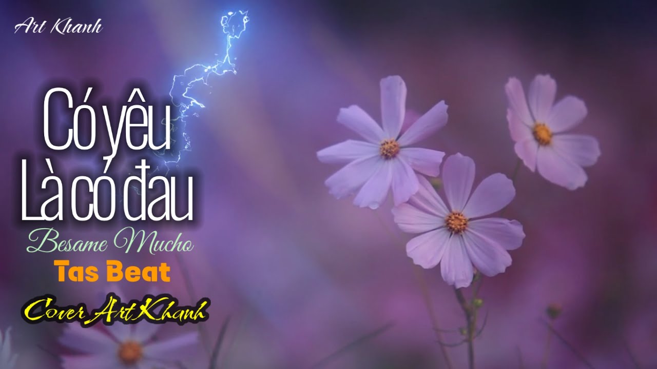 CÓ YÊU LÀ CÓ ĐAU Besame Mucho /  nhạc ngoại lời việt / Cover ART KHANH