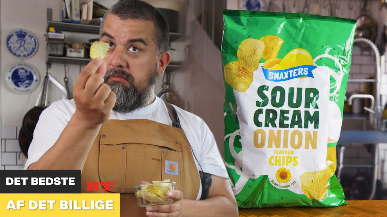 Det bedste af det billige - Sour Cream & Onion Chips