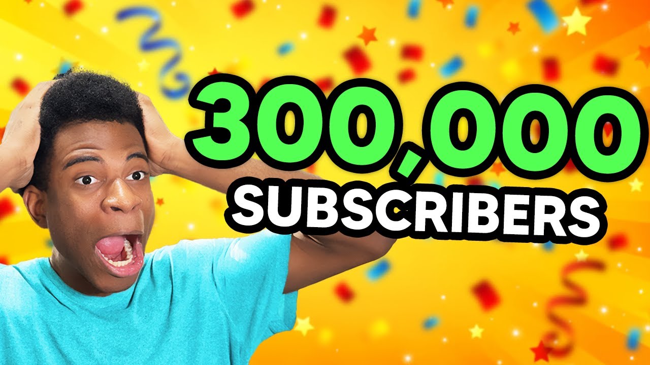 300K SUBSCRIBERS PARTY!