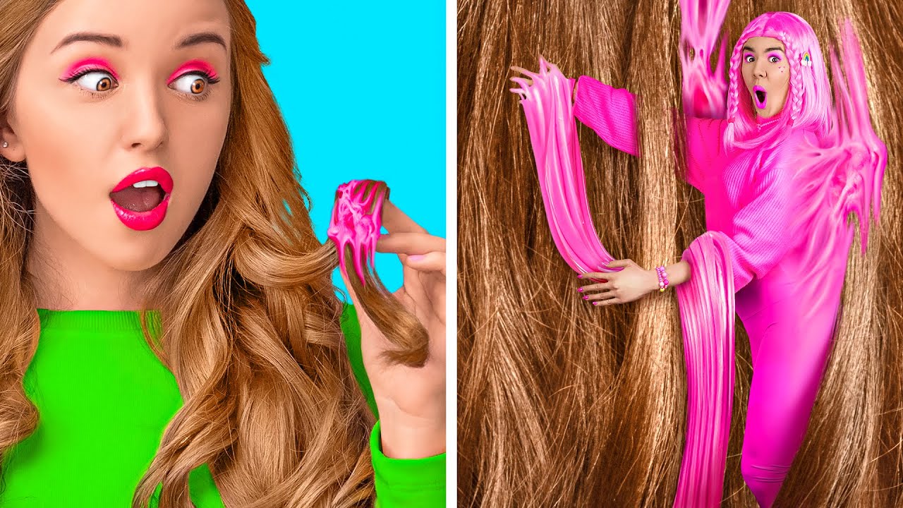 SHORT HAIR VS LONG HAIR PROBLEMS || Funny Hair Struggles by 123 GO Like!
