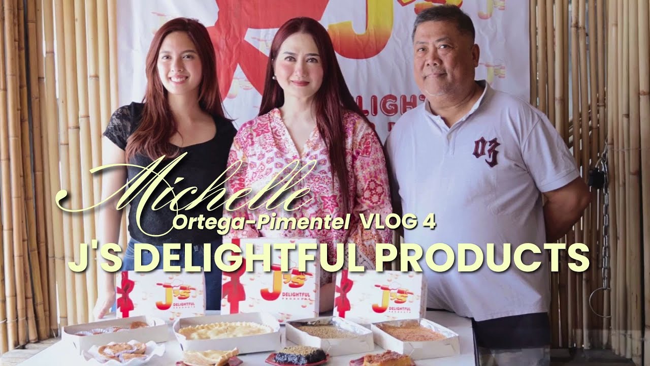 CASSAVA CAKE AT BUKO BIBINGKA NG J’S DELIGHTFUL PRODUCTS | MICHELLE ORTEGA PIMENTEL VLOG 4