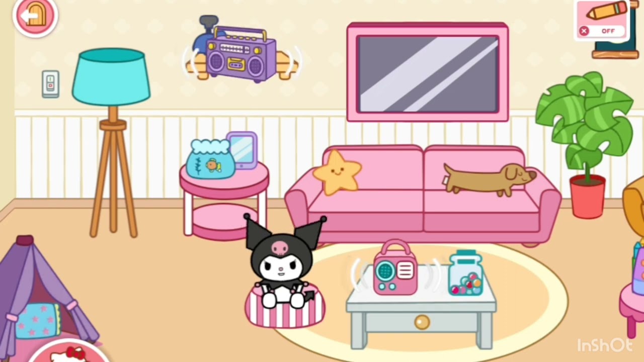 Lets clean hello kitty's house !!!    :)