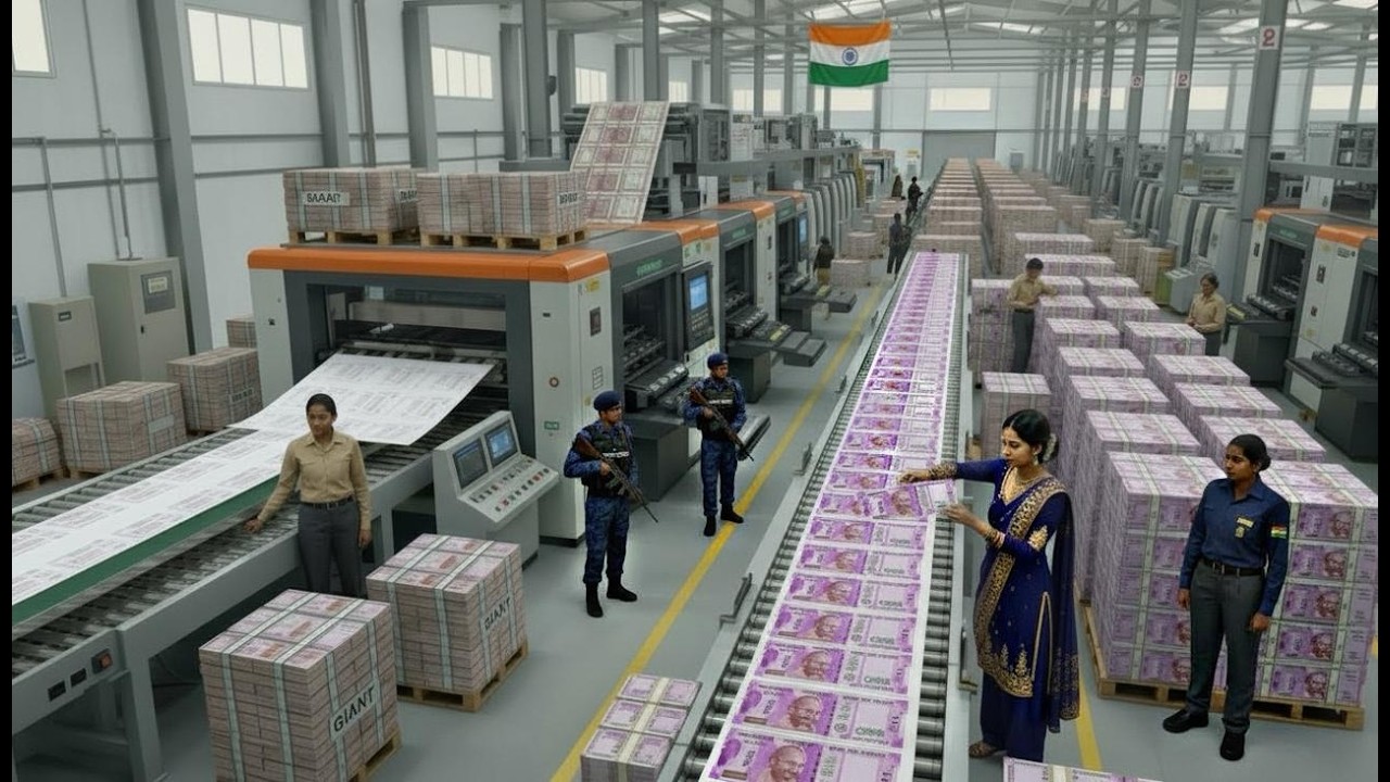 Inside the Indian Rupees Factory | How india Produce its Currency