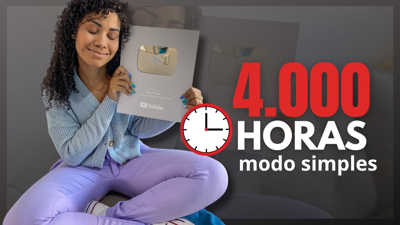 COMO CONSEGUIR AS 4 MIL HORAS NO YOUTUBE e finalmente monetizar seu canal