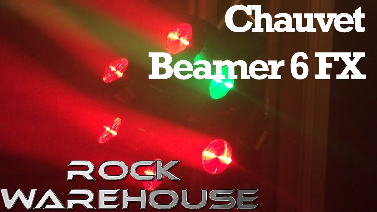 CHAUVET BEAMER 6 FX | DEMO BY ROCK WAREHOUSE