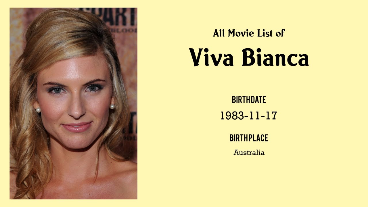 Viva Bianca Movies list Viva Bianca| Filmography of Viva Bianca