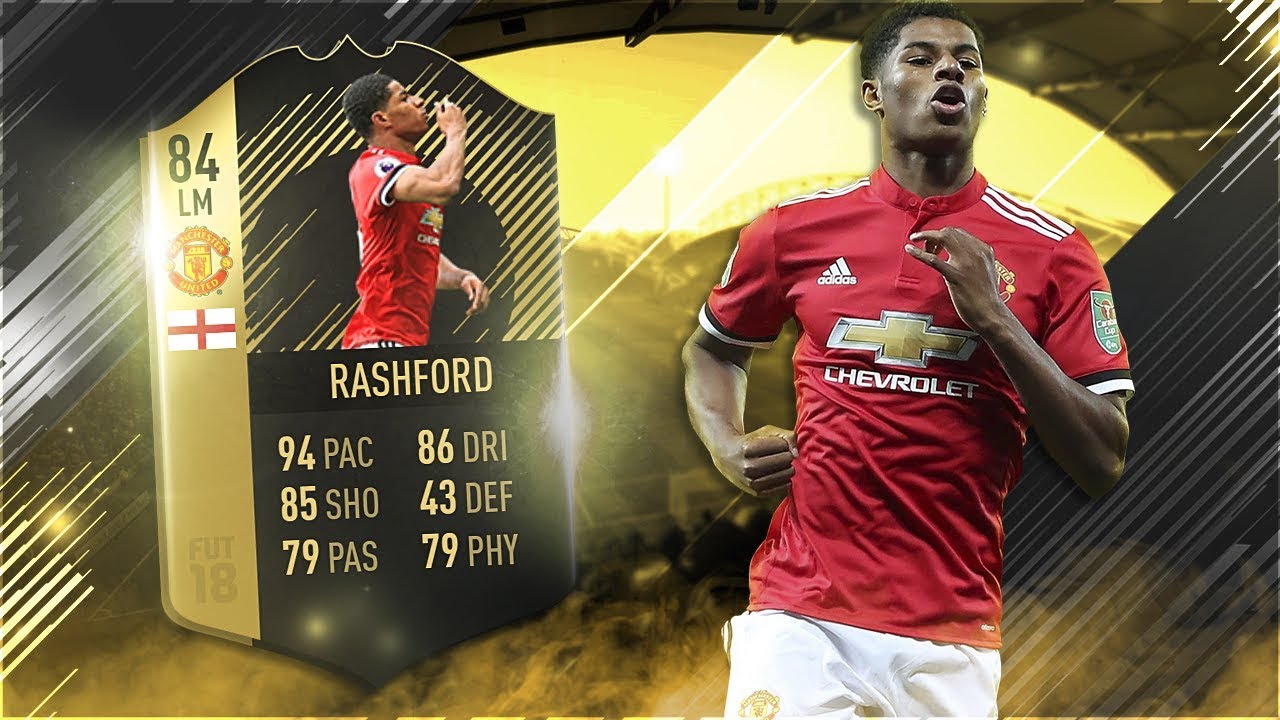 FIFA 18 IF Rashford Review - 84 Inform Marcus Rashford Player Review - Fifa 18 Ultimate Team
