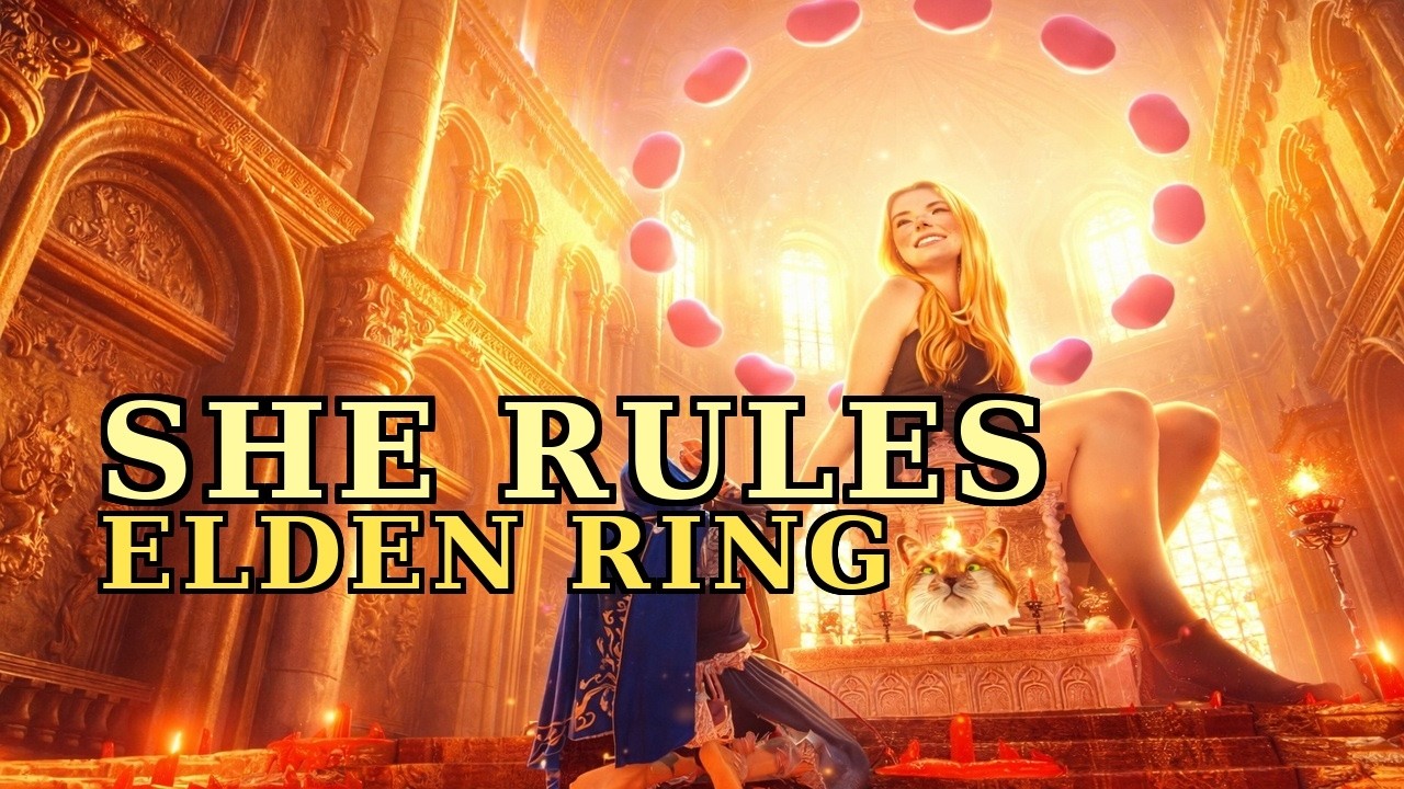 I put my Girlfriend into Elden Ring for Valentines Day