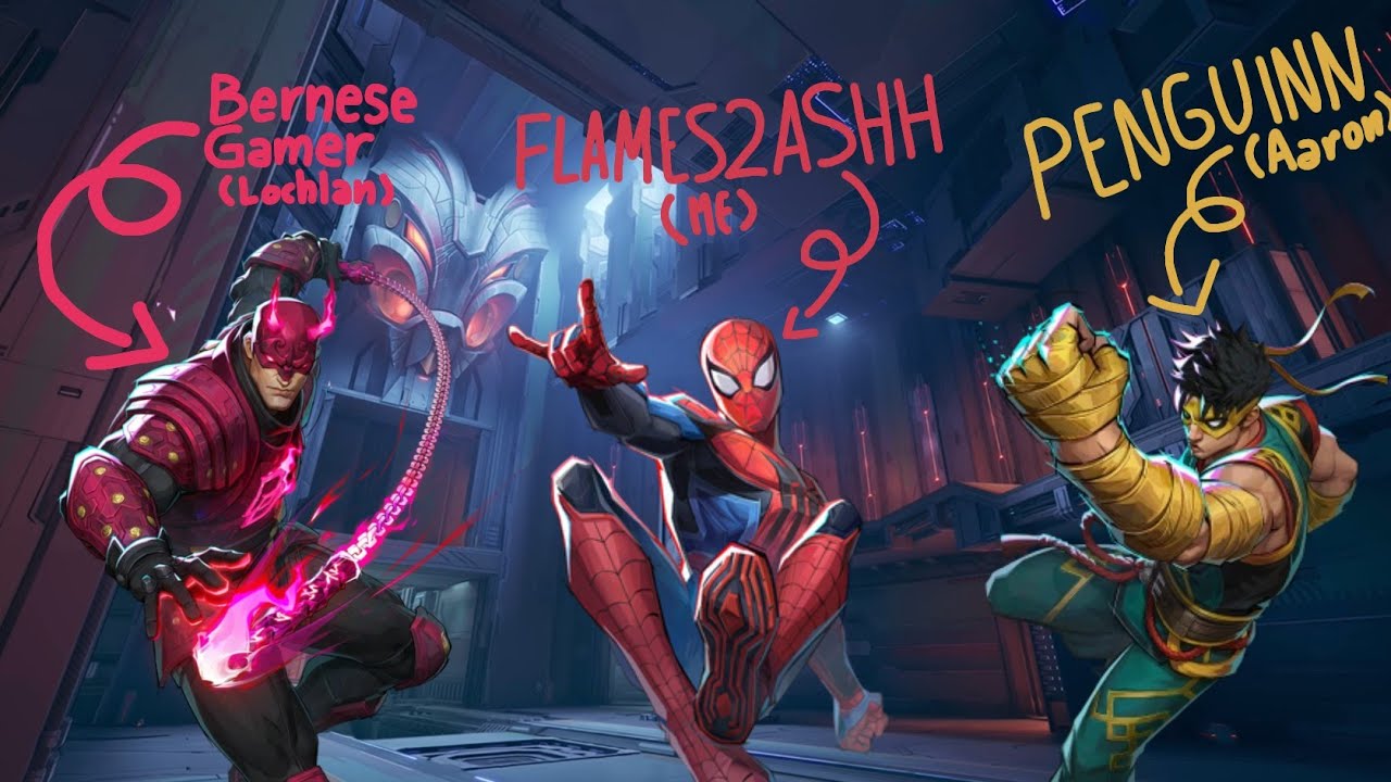 Poorly Playing Dive Characters But It's Lowkey Fun (Marvel Rivals: With BerneseGamer & PENGUINN)