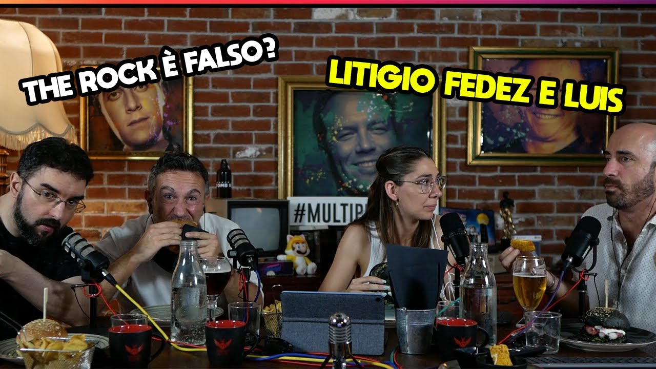 Il litigio FEDEZ e LUIS - IL SALOTTINO CON PREGIANZA E GIORDANA