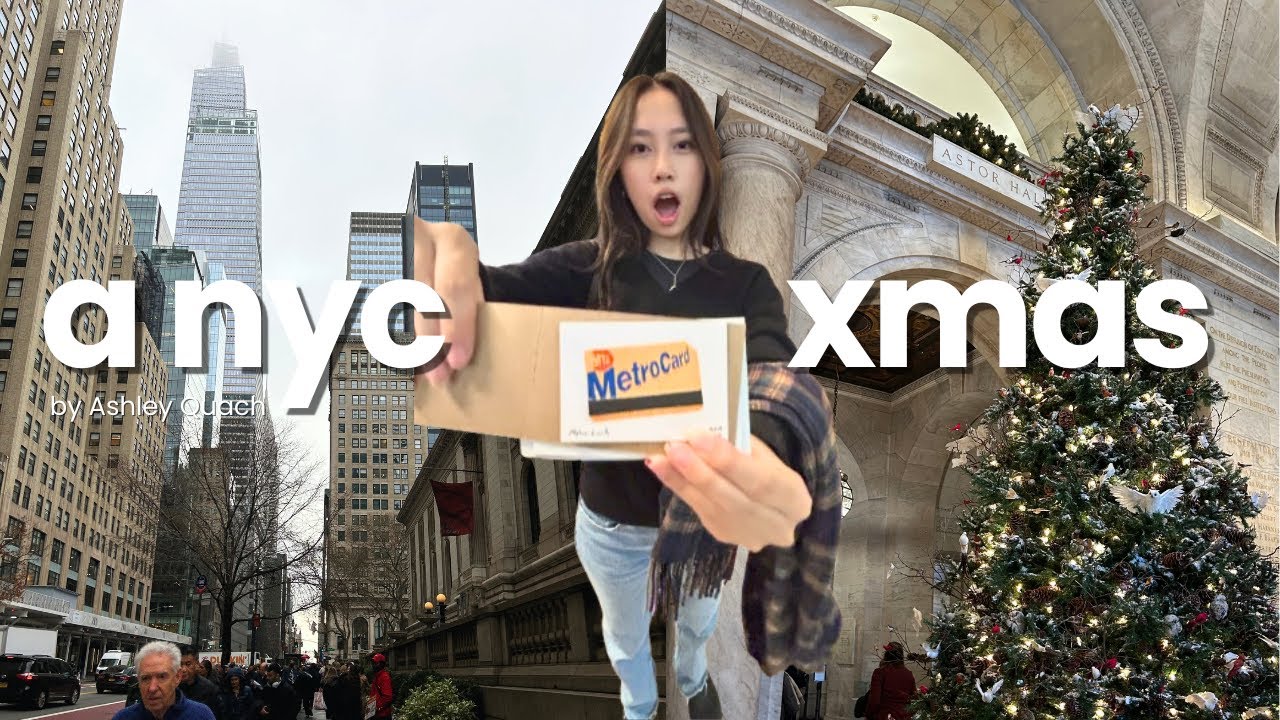 visiting the most touristy places in nyc (CHRISTMAS EDITION)