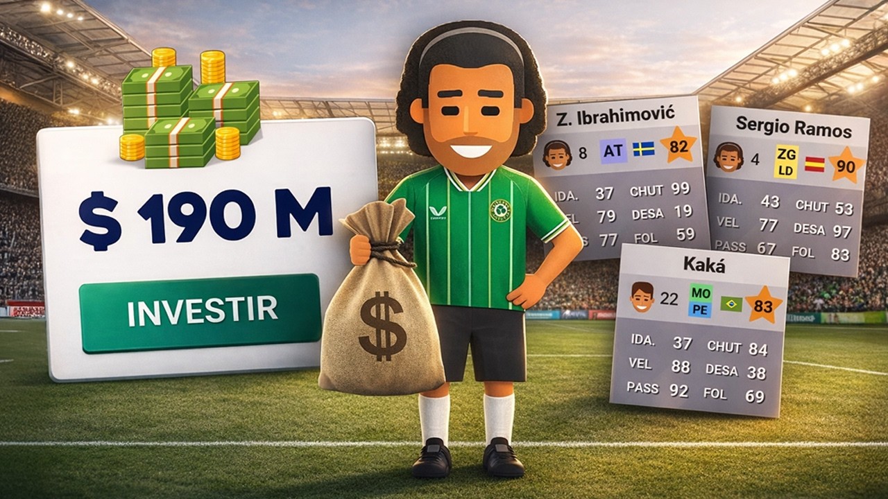 INVESTI 190 MILHOÕES NO PIOR TIME DO MUNDO DE 2006 | WORLD SOCCER CHAMPS