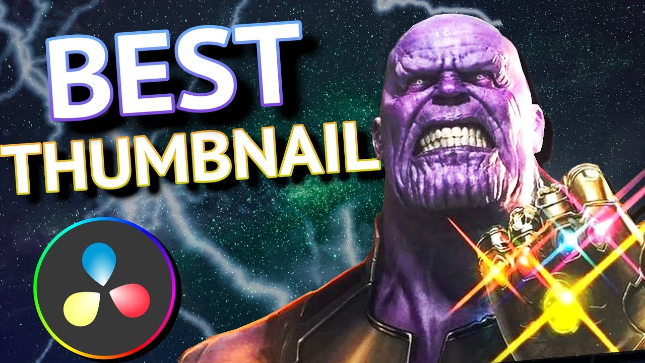 How To Make THE BEST THUMBNAILS in Davinci Resolve