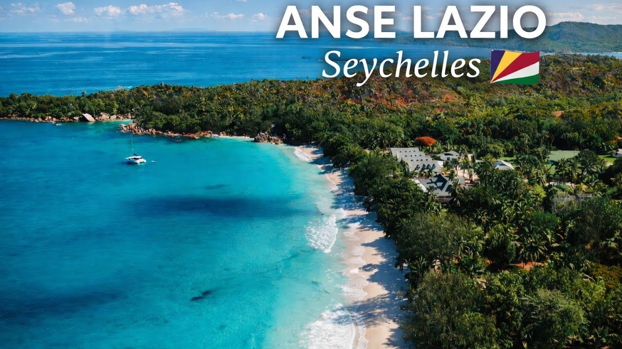 Anse Lazio, Seychelles 🇸🇨 | Relaxing 4K Drone Flight