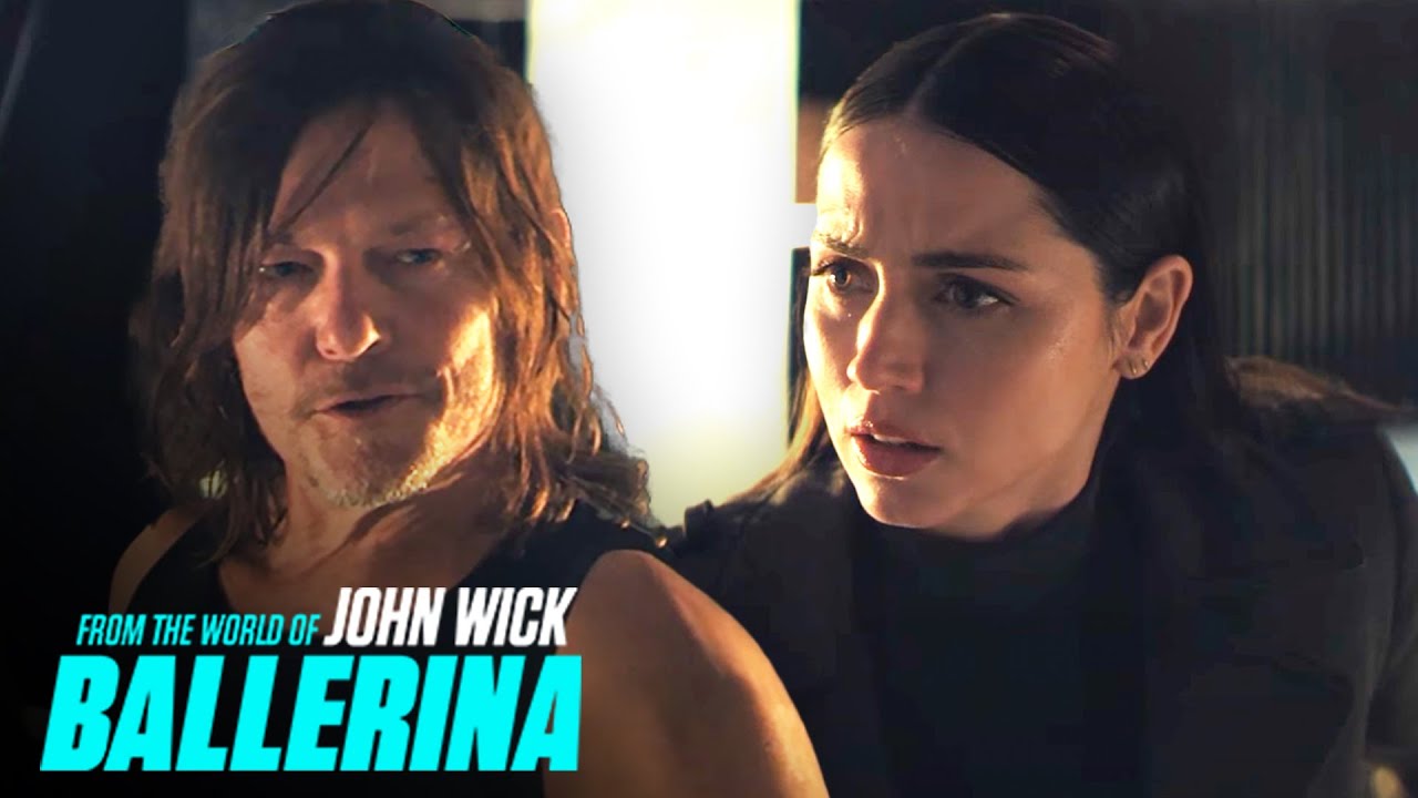 'Eve Infiltrates Pine's Room' Scene | From the World of John Wick: Ballerina | Ana de Armas