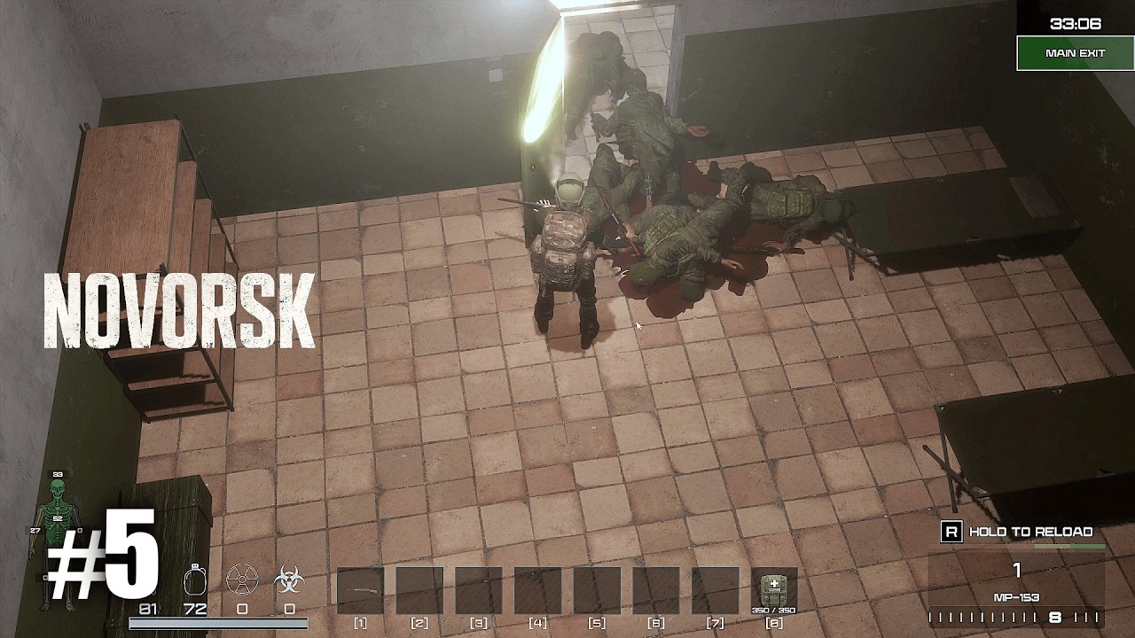 #5 Novorsk　実況　シングルプレイPvE 見下ろし型のルーターシューターを遊んでみます