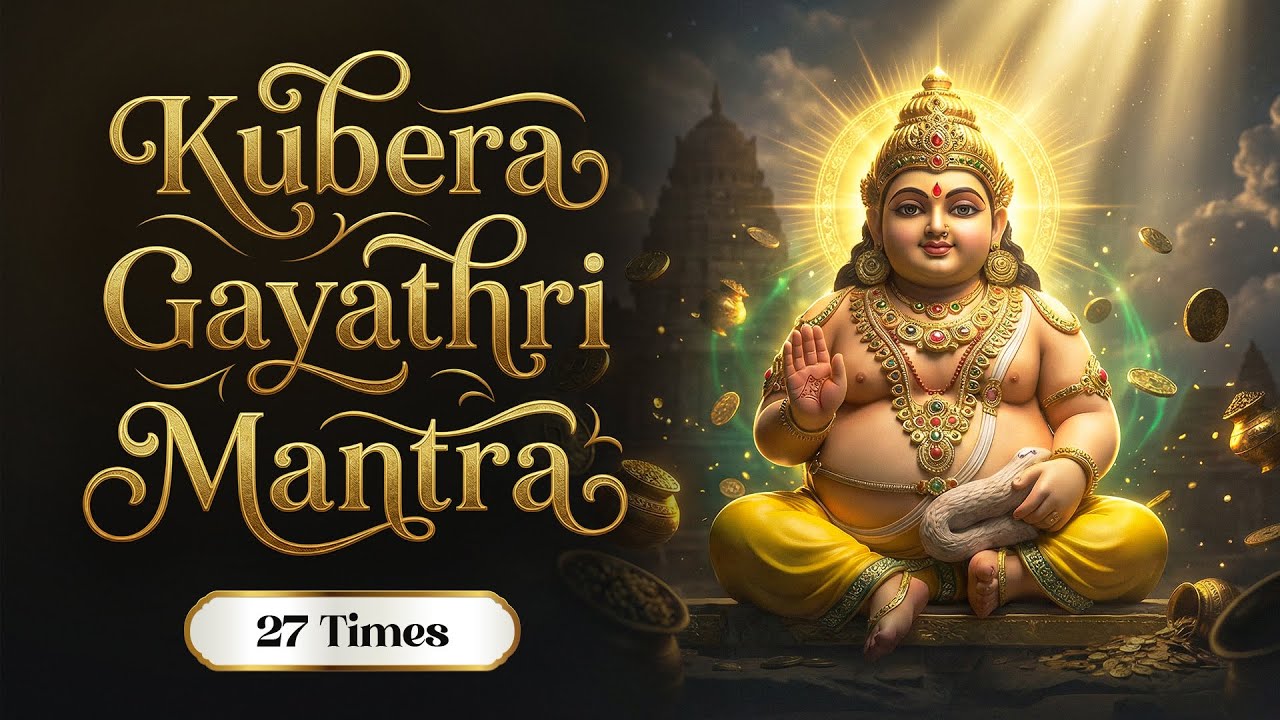 Kubera Gayathri Mantra (27 Times) | Focus Japam for Income Growth