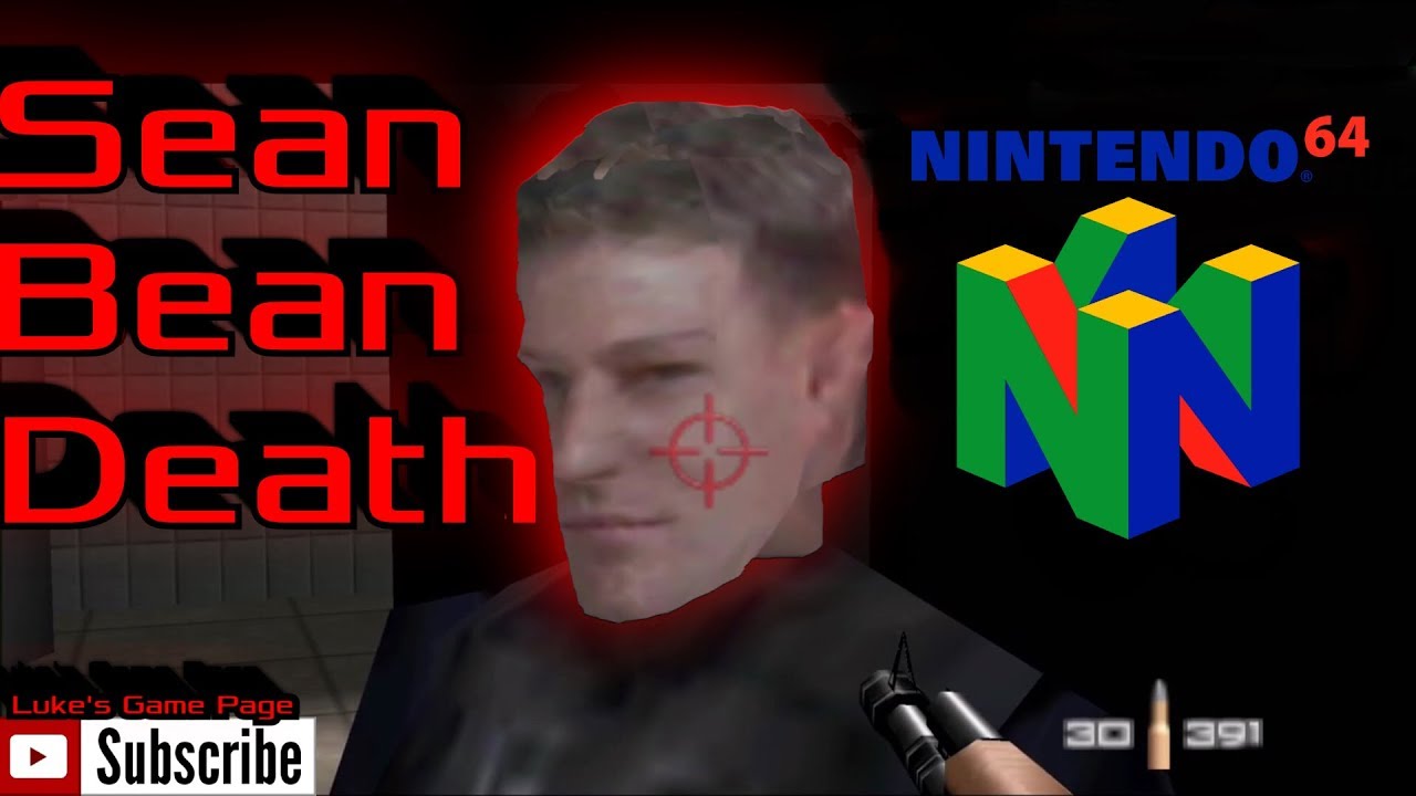 GoldenEye N64 Gameplay | Meeting Sean Bean