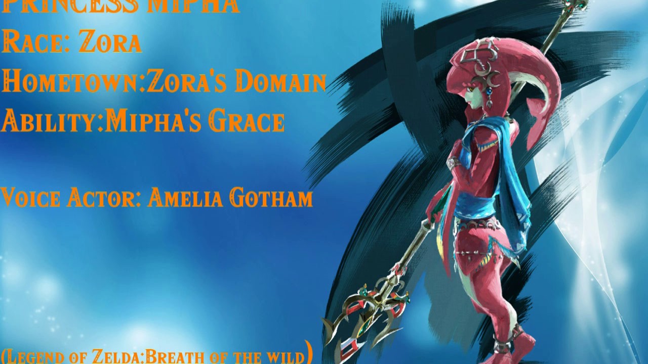 Princess Mipha Voice files