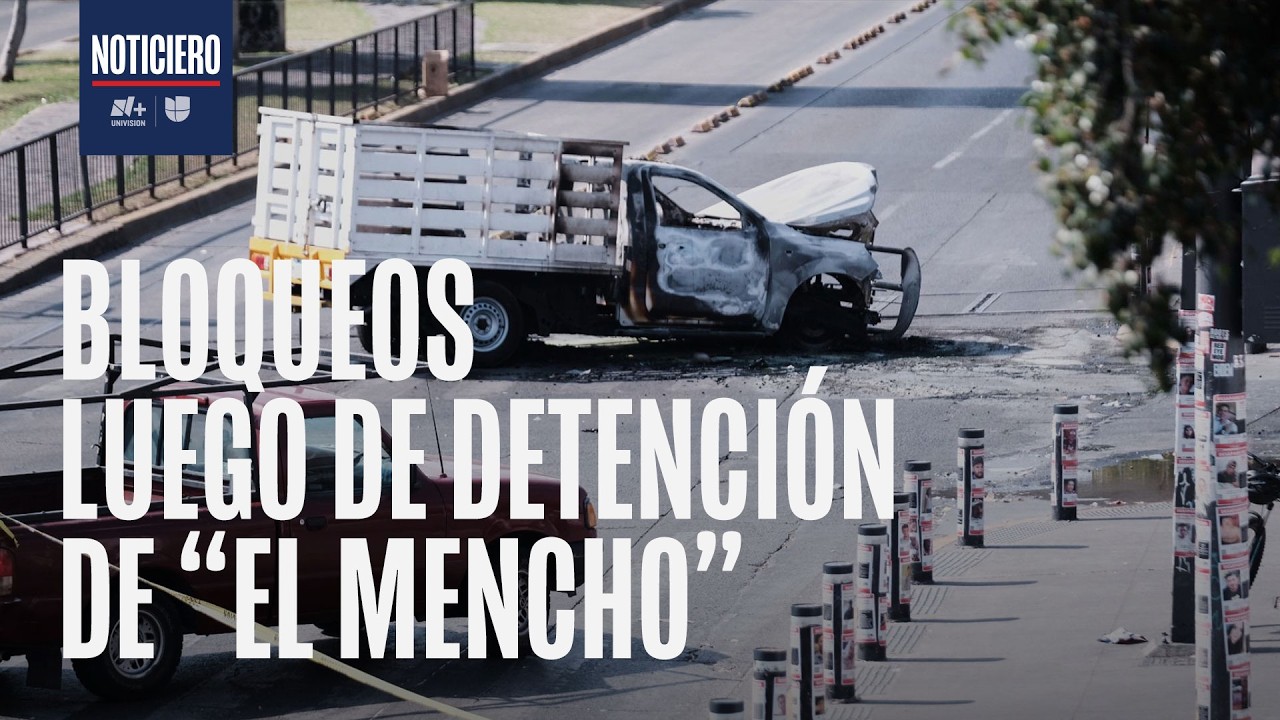 Bloqueos e incendios paralizan Colima tras ola violenta por operativo contra CJNG