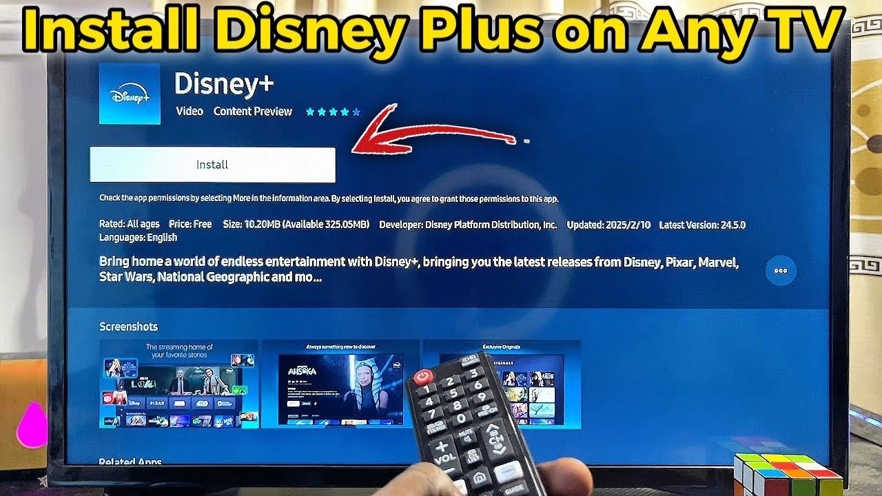 How to Download and Install Disney Plus on Any Smart TV