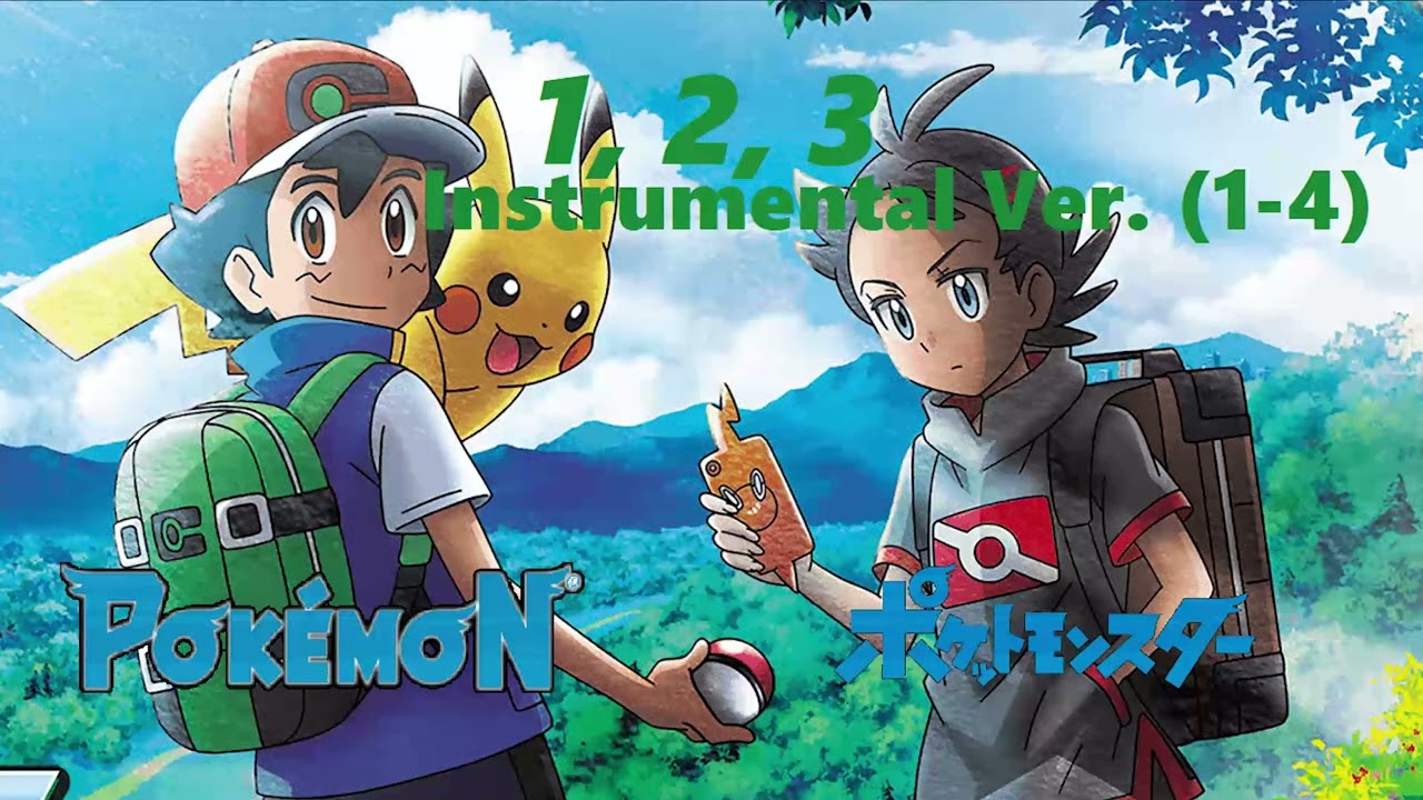 Pokémon: 1, 2, 3 (All 4 Instrumental Versions)