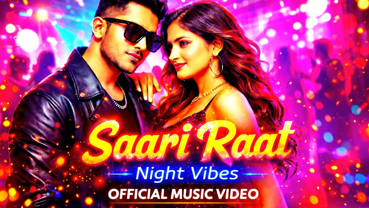 Saari Raat | Official Music Video | Hindi Party Love Song 2025 | 8K Ultra HD @SongMacker-t9h 
