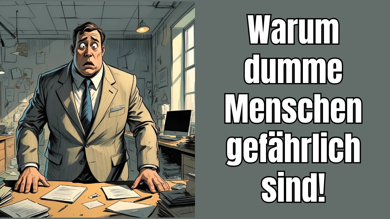Warum dumme Menschen wirklich so gefährlich sind!