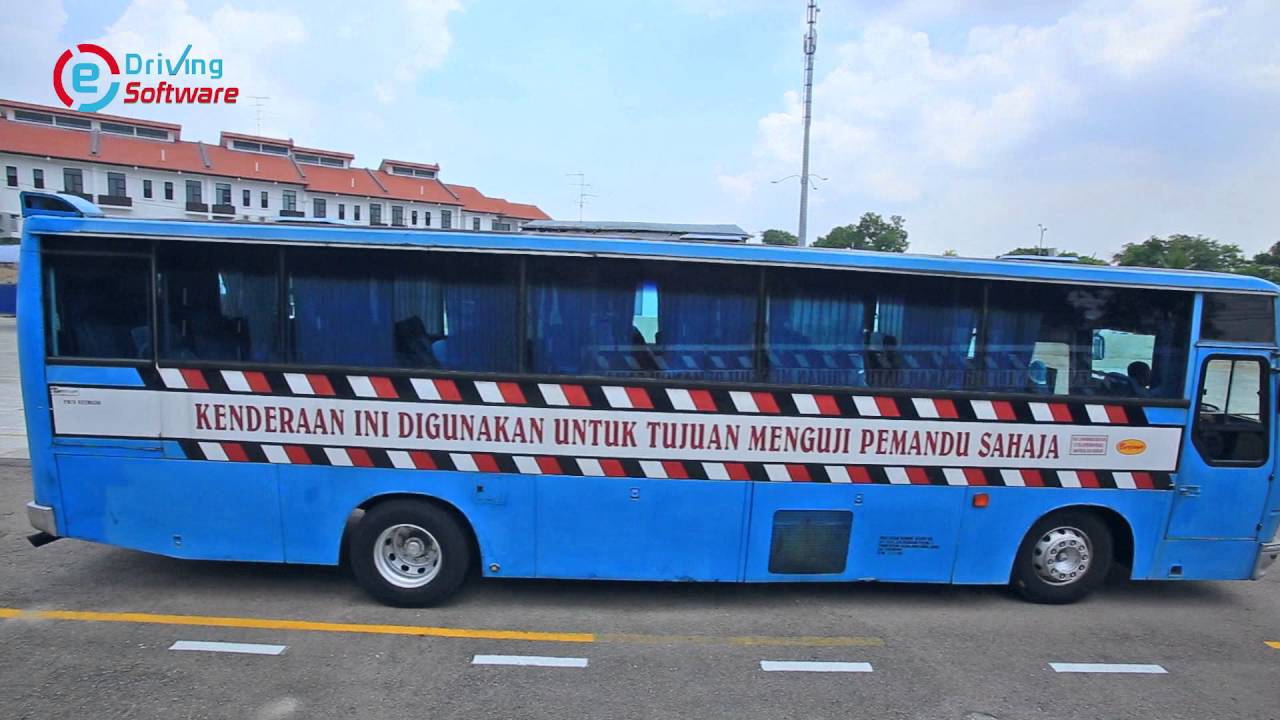JPJ Belajar Memandu - Bus PSV ( Bus Driving Learning ) - Ujian Test Malaysia