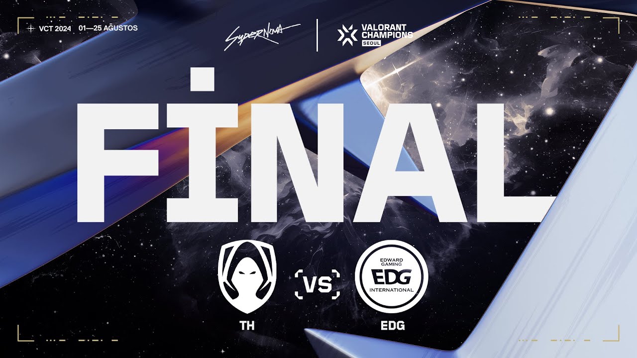 EDG 🆚 TH —  VALORANT Champions Seoul | Büyük Final