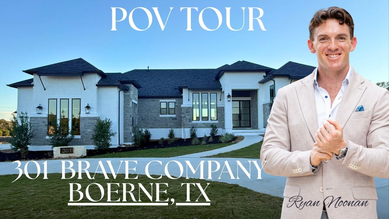 POV TOUR $1.1M HOUSE IN BOERNE, TEXAS | Drees Homes