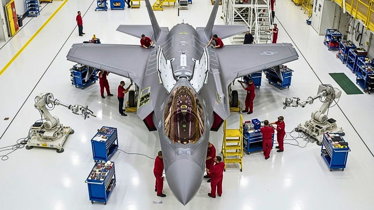 Inside the F-35A Jet Factory: Building the World&rsquo;s Most Advanced Stealth Multirole Fighter