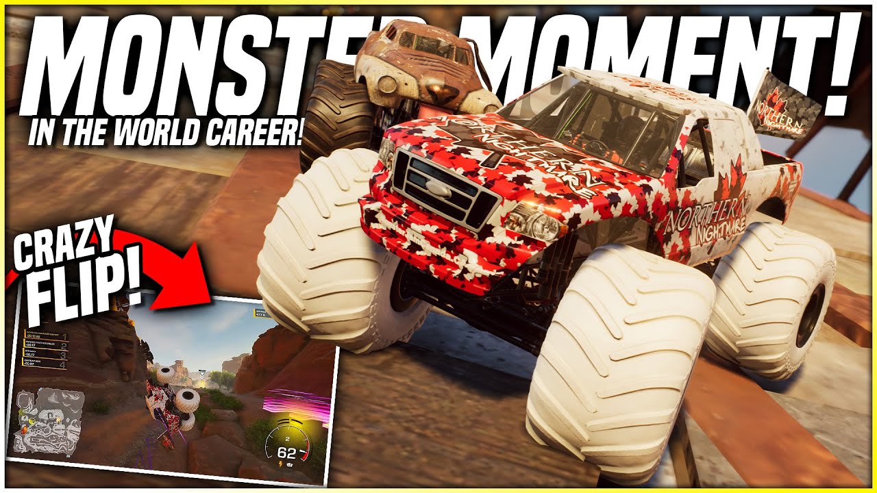 Грузовик из дополнения Northern Nightmare INVERSE! (Monster Jam Steel Titans 2)