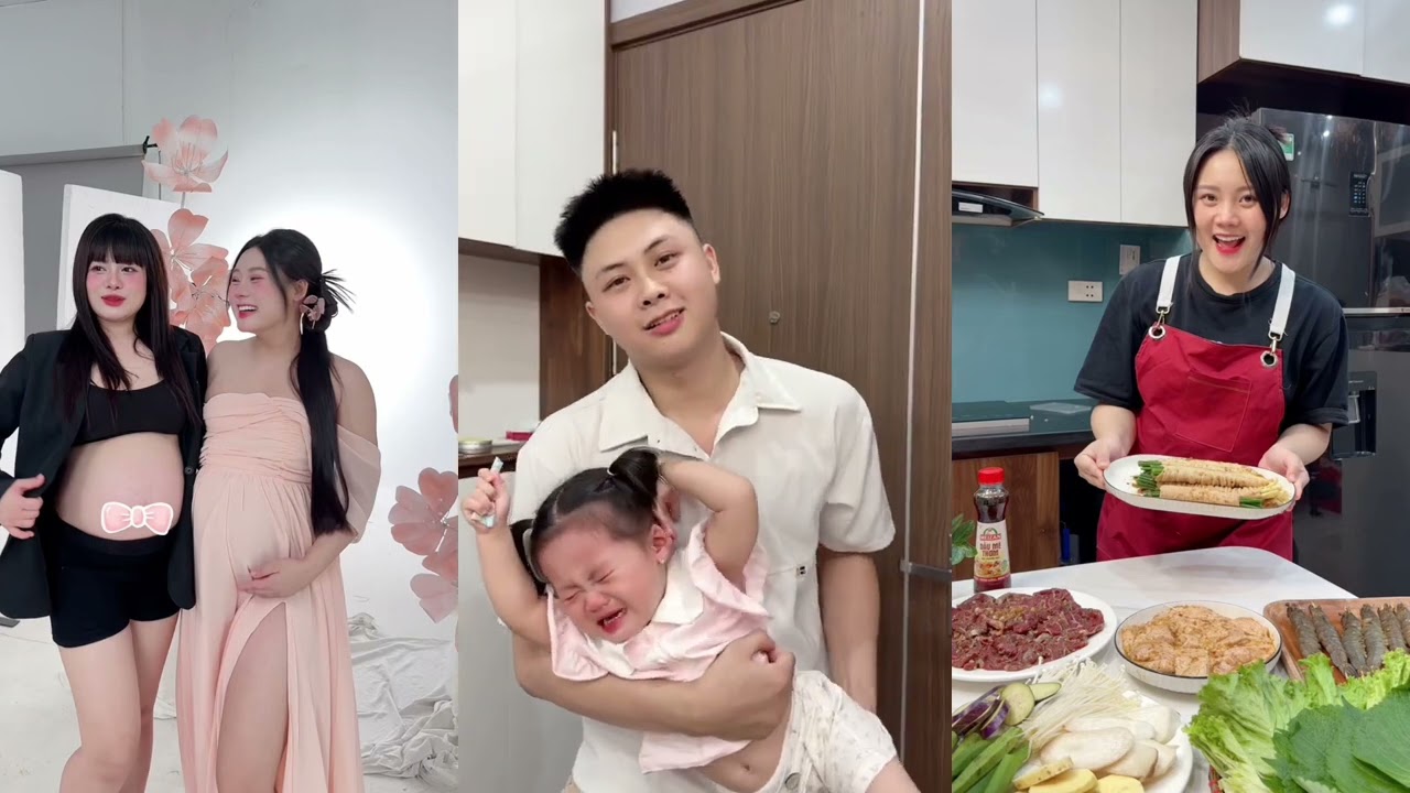 Em Bống Hát Trình Ối Dồi Ôi, Gia Đình Đi Chụp Ảnh Bầu, Mukbang Lòng Nhồi Hành | Thanh Tuyền Daily