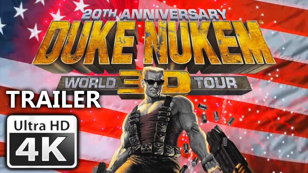 Duke Nukem 3D : 20th Anniversary World Tour 4K Launch Trailer