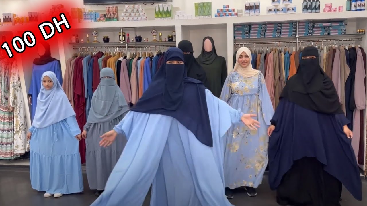 أجي تلبسي انت وبنتك بحال بحال من 8 سنوات الى 14 سنة للأمهات وللطالبات وللبنوتات 100dh😉مع الكواليس😂