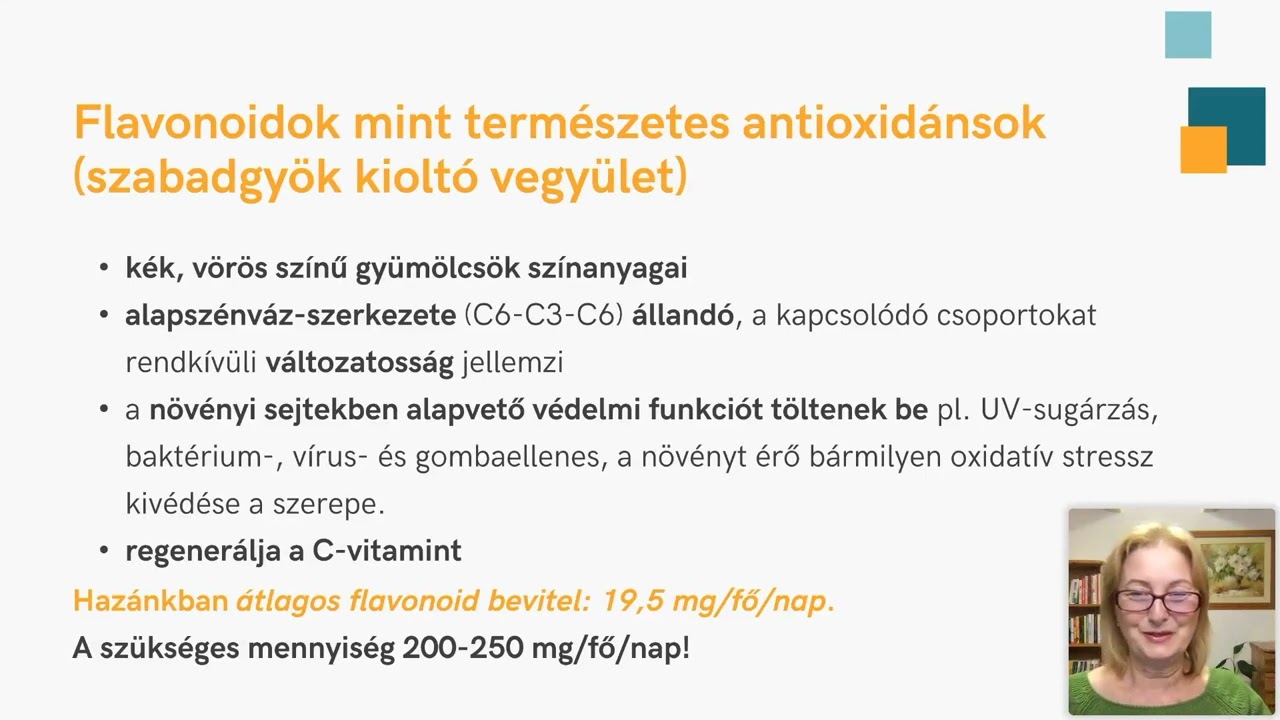 Flavonoidok mint term&eacute;szetes antioxid&aacute;nsok