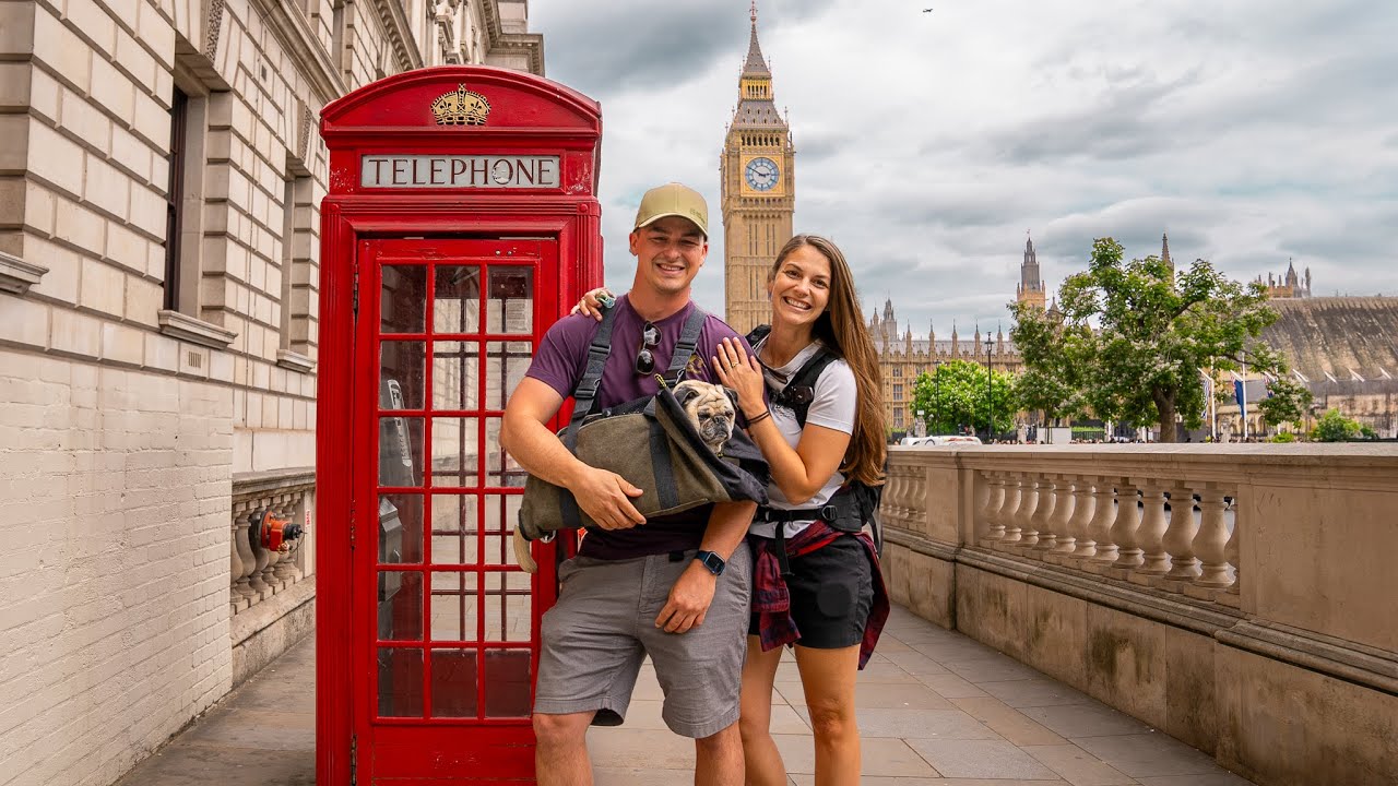 On visite LONDRES en Van pour la première fois!