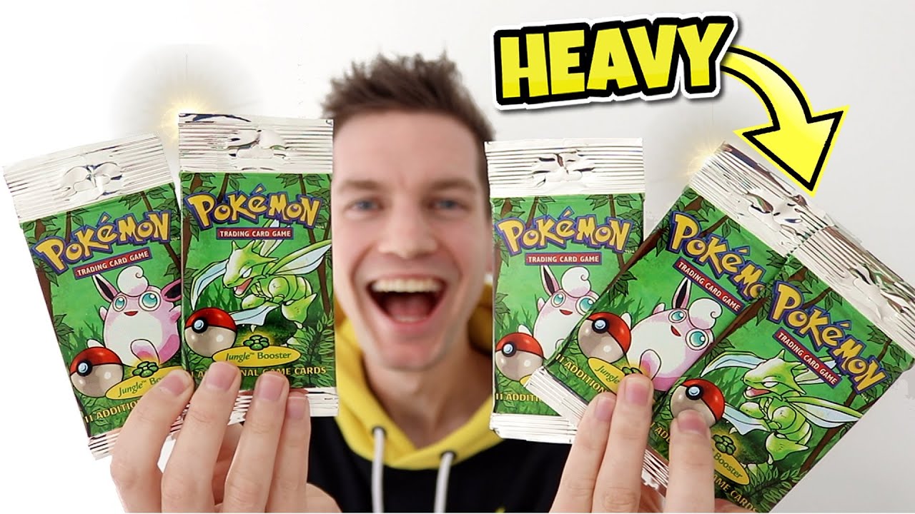 Opening 5x *HEAVY JUNGLE BASE SET* Pokémon Booster Packs!!!