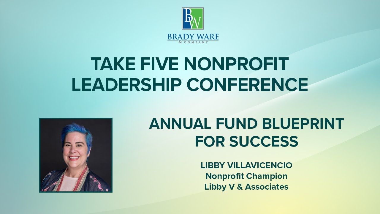 Annual Fund Blueprint for Success with Libby V