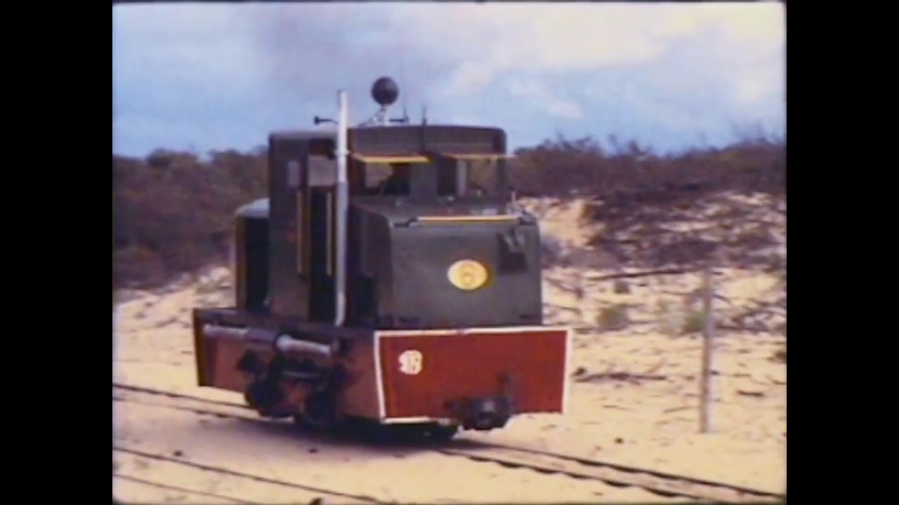 petit train de Saint-Trojan - historical super 8 film 1983