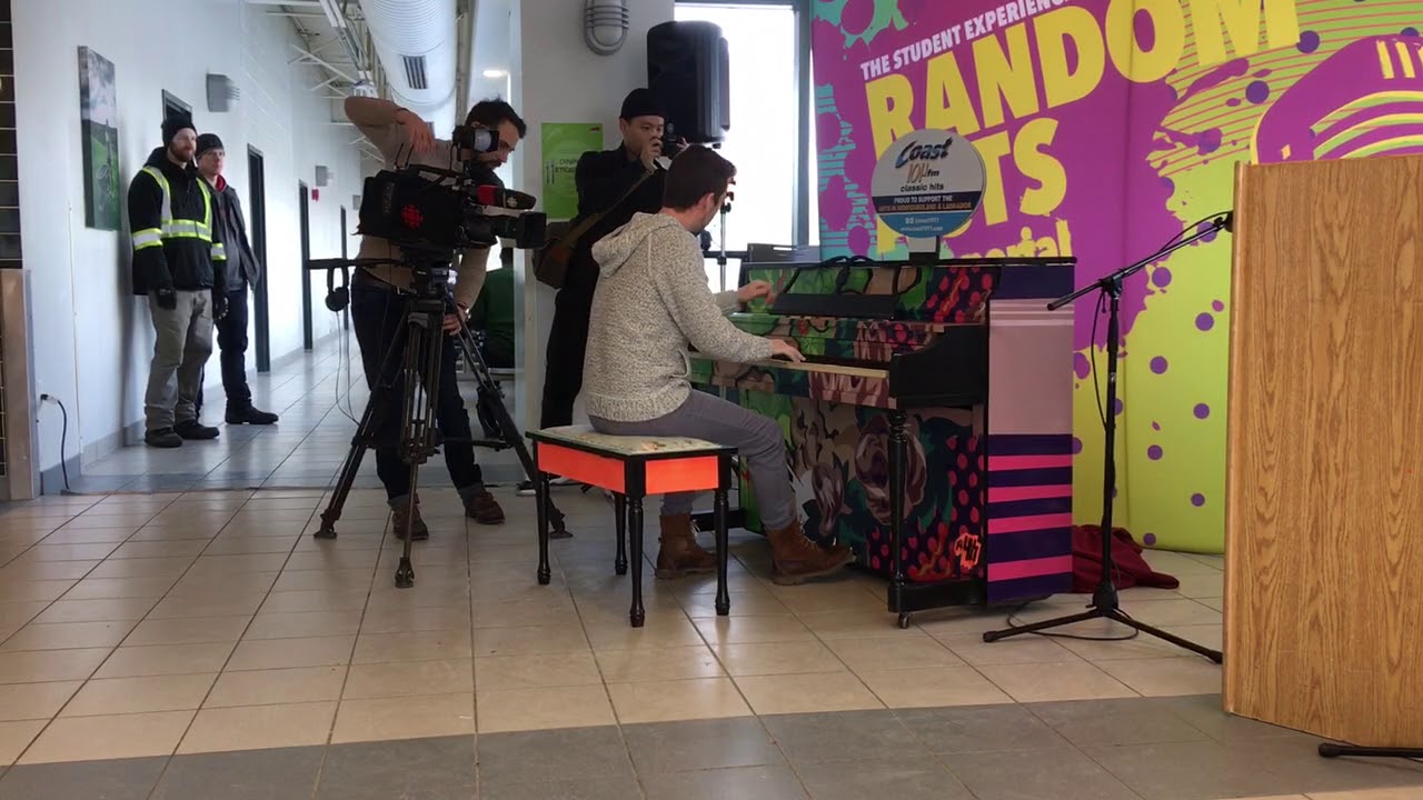 Stephen Eckert, #ComePlayWithMeNL Public Piano Performance