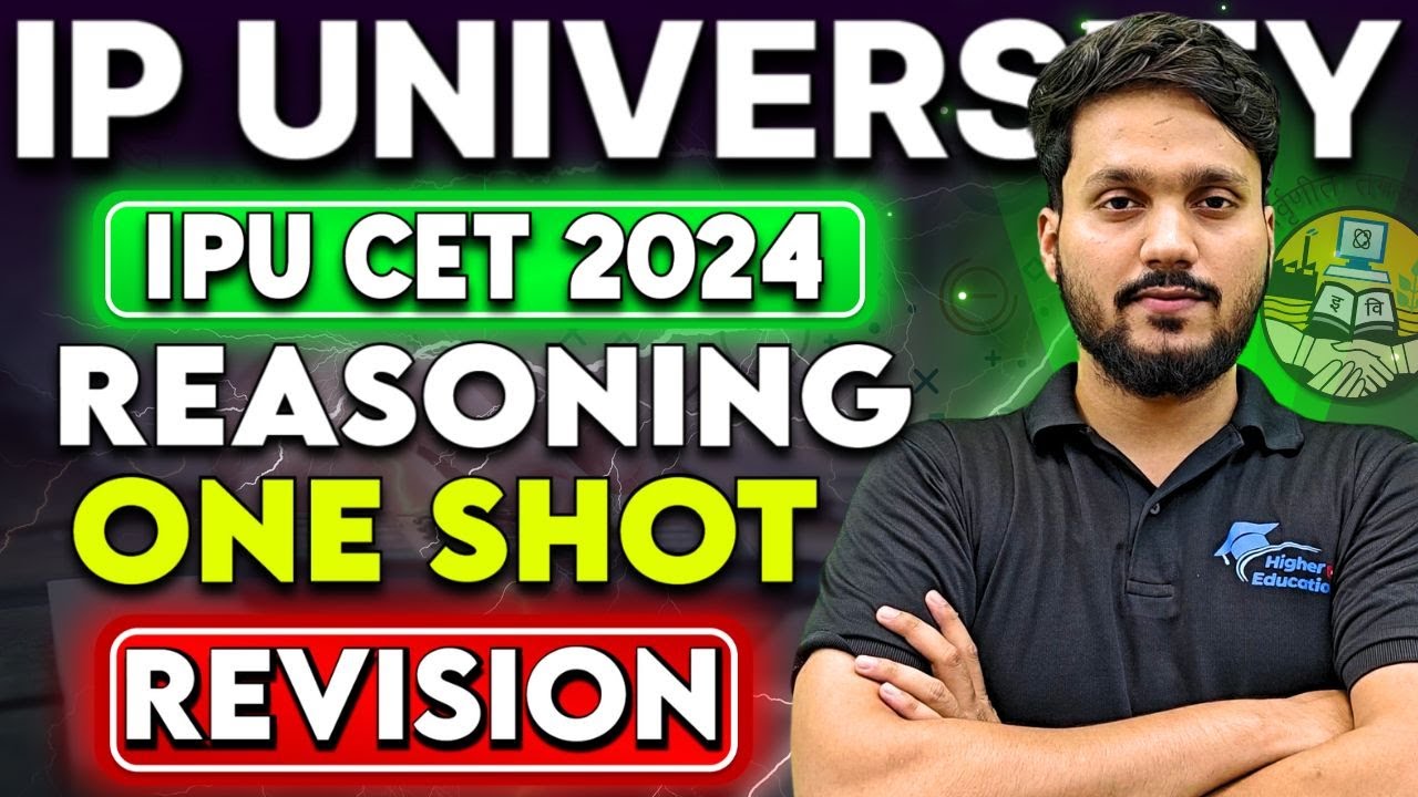 IPU-CET Logical Reasoning Entrance exam preparation🔥Most Important Question & Answers Final Revision