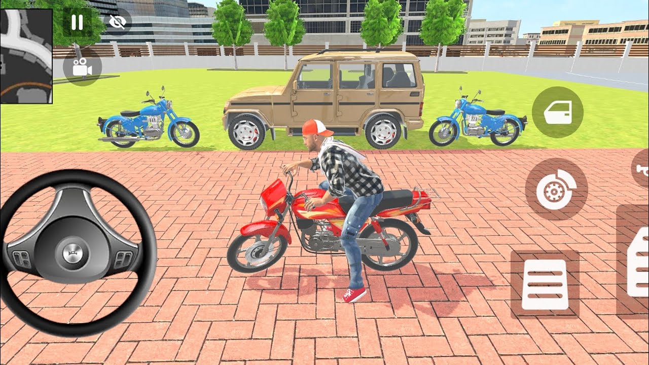 🎮 Franklin order by 2️⃣ bullet and 1️⃣ Jeep 💥 in Indian 🇮🇳 bike Theft Auto Simulator 🎮